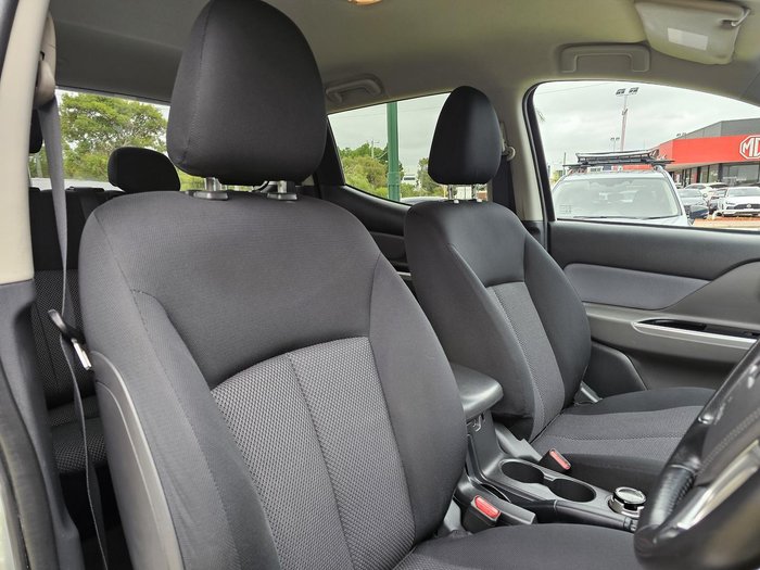 2018 Mitsubishi Triton GLS MQ MY18 4X4 Dual Range Sterling Silver