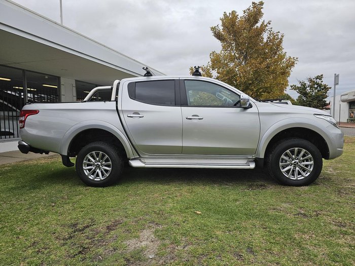2018 Mitsubishi Triton GLS MQ MY18 4X4 Dual Range Sterling Silver