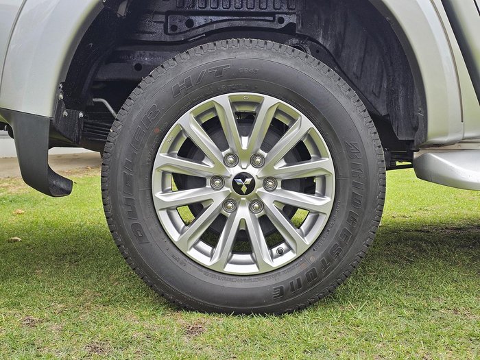 2018 Mitsubishi Triton GLS MQ MY18 4X4 Dual Range Sterling Silver