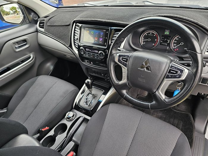 2018 Mitsubishi Triton GLS MQ MY18 4X4 Dual Range Sterling Silver