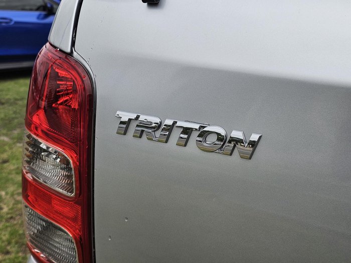2018 Mitsubishi Triton GLS MQ MY18 4X4 Dual Range Sterling Silver