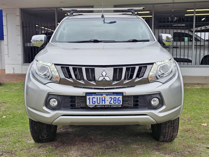 2018 Mitsubishi Triton GLS MQ MY18 4X4 Dual Range Sterling Silver