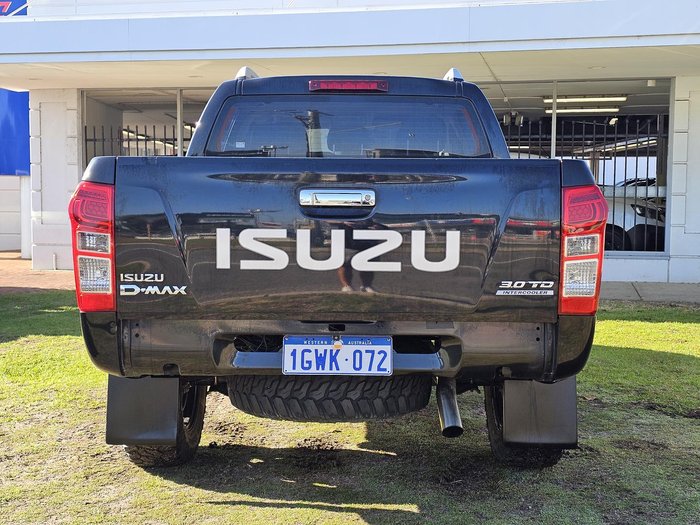 2013 Isuzu D-MAX LS-Terrain MY12 4X4 Dual Range Cosmic Black