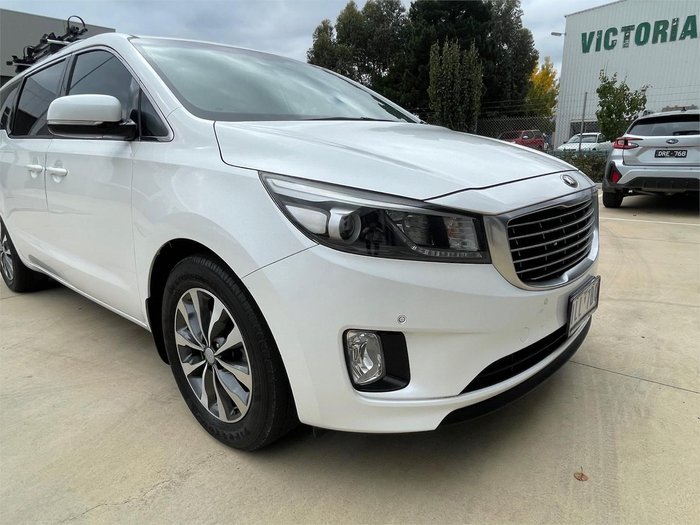 2017 Kia Carnival SLi YP MY18 Snow White Pearl