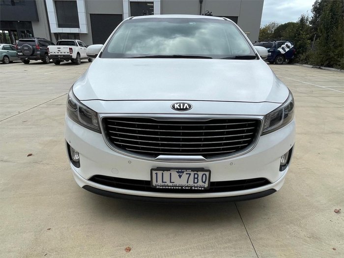 2017 Kia Carnival SLi YP MY18 Snow White Pearl