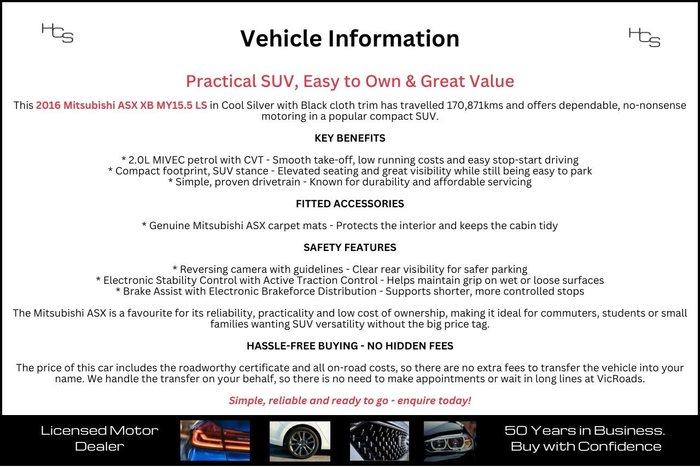 2016 Mitsubishi ASX LS XB MY15.5 Cool Silver