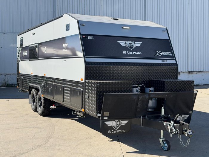 2026 JB Caravans 22'6 Dirt Road Xtreme Rear Door