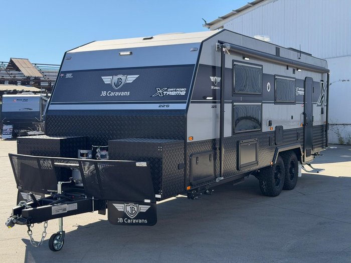 2026 JB Caravans 22'6 Dirt Road Xtreme Rear Door