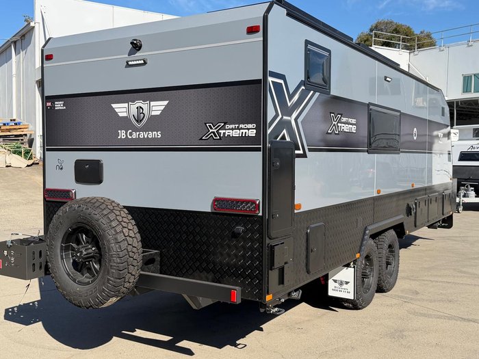 2026 JB Caravans 22'6 Dirt Road Xtreme Rear Door