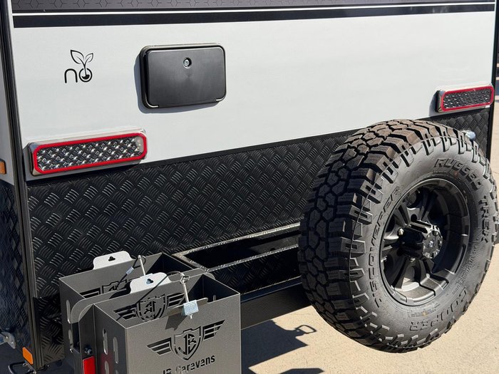 2026 JB Caravans 22'6 Dirt Road Xtreme Rear Door