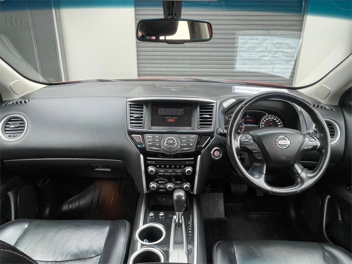2018 Nissan Pathfinder Ti R52 Series II MY17 Cayenne Red