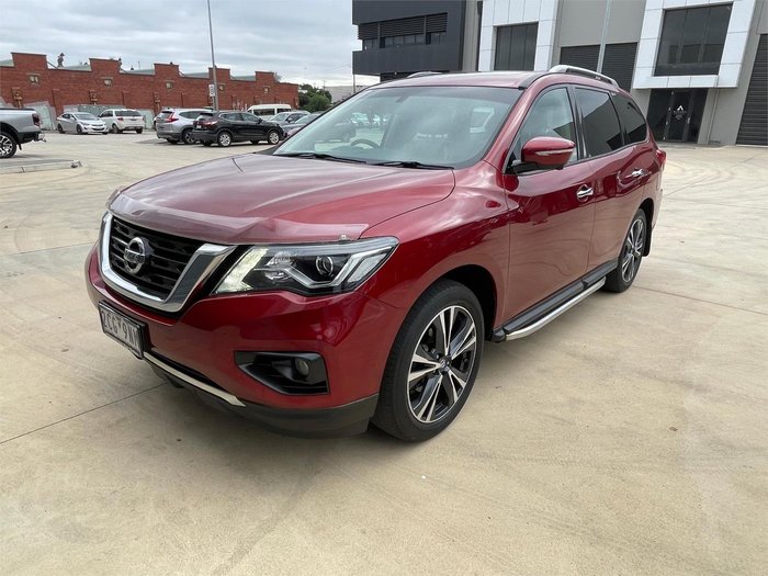 2018 Nissan Pathfinder Ti R52 Series II MY17 Cayenne Red