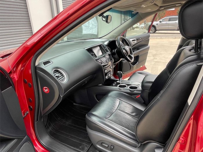 2018 Nissan Pathfinder Ti R52 Series II MY17 Cayenne Red