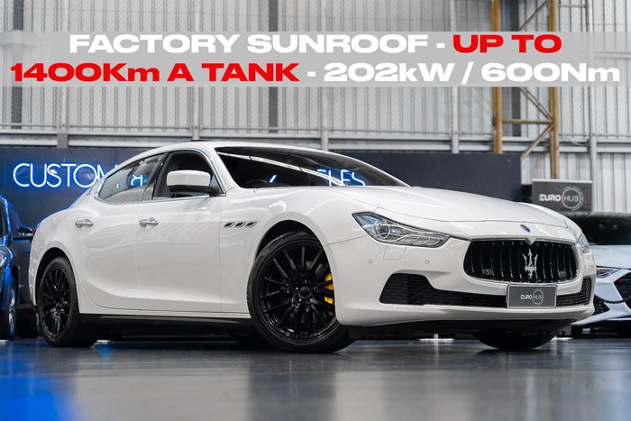 2014 Maserati Ghibli M157 MY14 Bianco