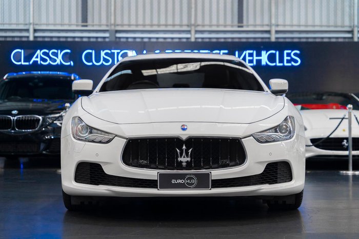 2014 Maserati Ghibli M157 MY14 Bianco