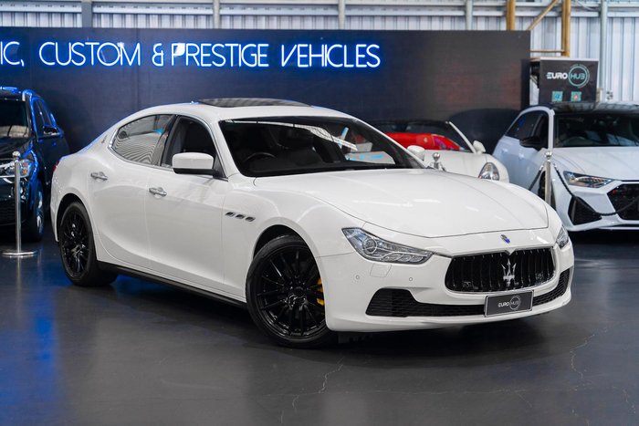 2014 Maserati Ghibli M157 MY14 Bianco