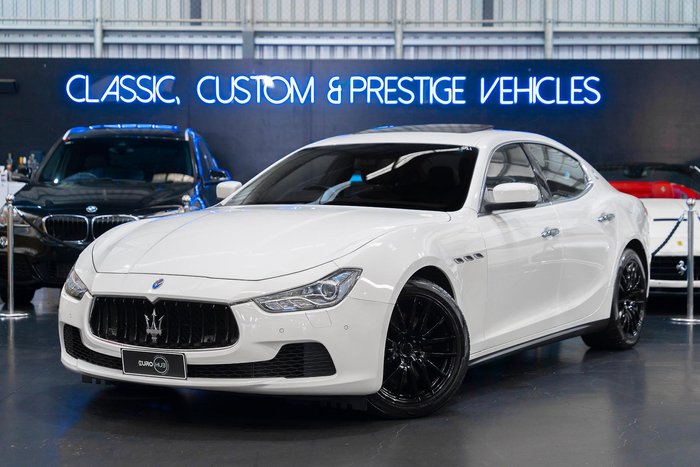 2014 Maserati Ghibli M157 MY14 Bianco