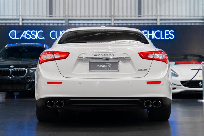 2014 Maserati Ghibli M157 MY14 Bianco