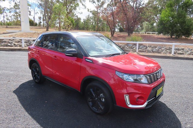 2024 SUZUKI VITARA MY24 Vitara Series II Turbo 2WD 1.4L Auto (Grey alloy wheels, no Sat nav) Bright Red 5/Black Two Tone