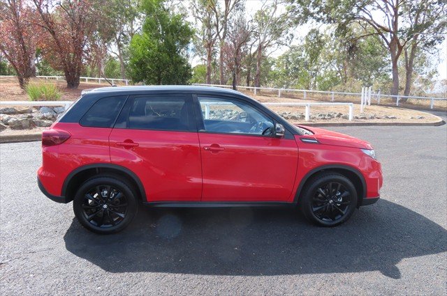 2024 SUZUKI VITARA MY24 Vitara Series II Turbo 2WD 1.4L Auto (Grey alloy wheels, no Sat nav) Bright Red 5/Black Two Tone