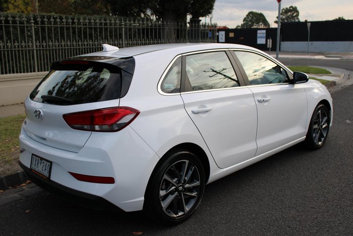 2023 Hyundai i30 Elite PD.V4 MY23 Atlas White