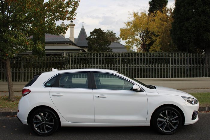 2023 Hyundai i30 Elite PD.V4 MY23 Atlas White