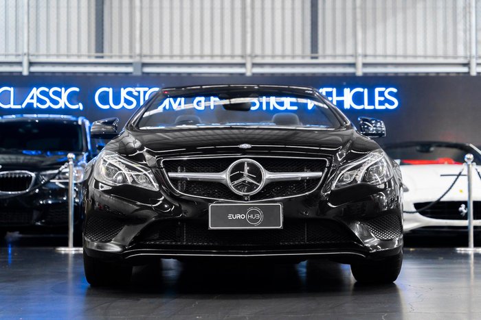 2013 Mercedes-Benz E-Class E400 A207 Obsidian Black
