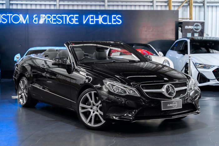 2013 Mercedes-Benz E-Class E400 A207 Obsidian Black
