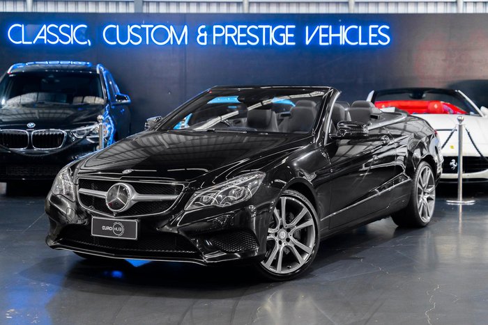 2013 Mercedes-Benz E-Class E400 A207 Obsidian Black