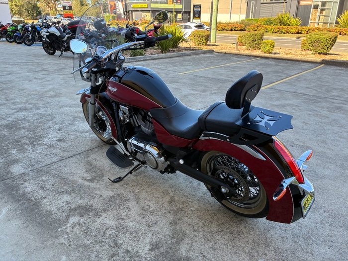 2014 VICTORY BOARDWALK Two Tone Sunset Red & Black