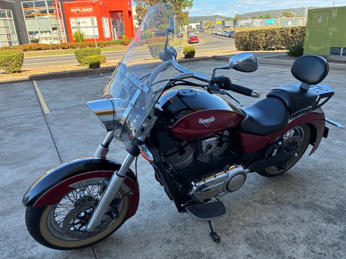 2014 VICTORY BOARDWALK Two Tone Sunset Red & Black