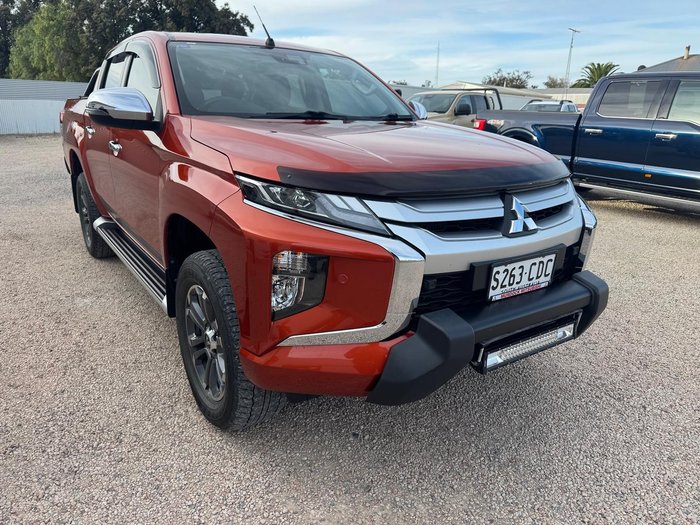 2019 Mitsubishi Triton GLS MR MY20 4X4 Dual Range Orange
