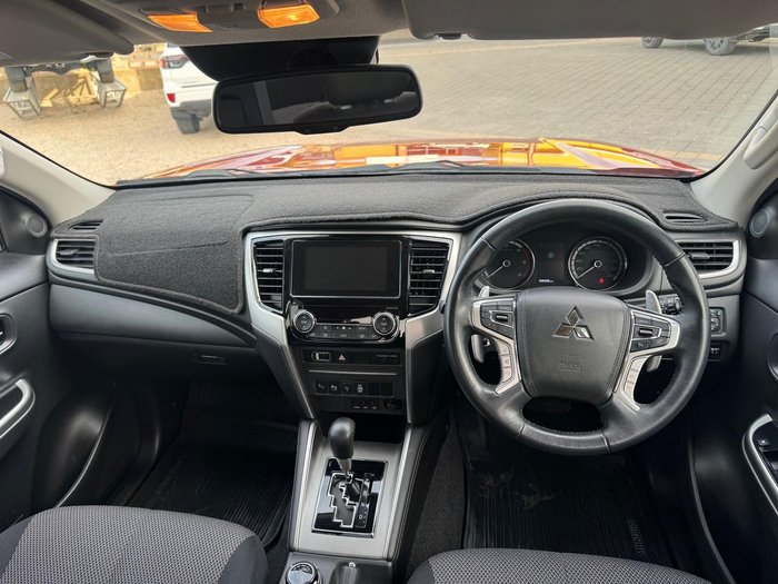 2019 Mitsubishi Triton GLS MR MY20 4X4 Dual Range Orange