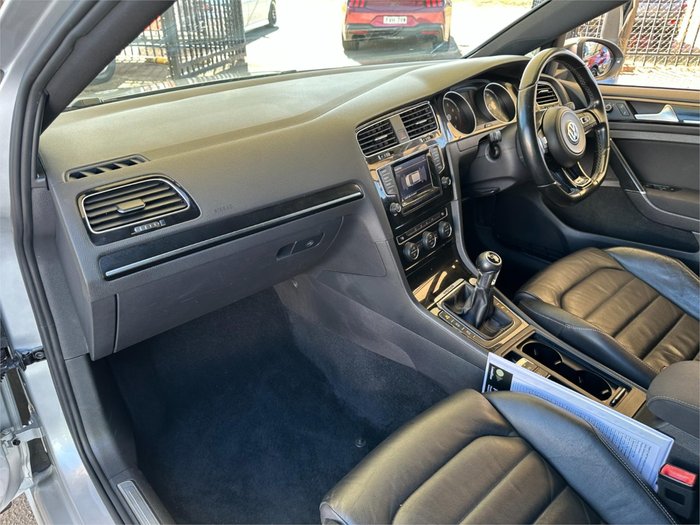 2014 VOLKSWAGEN GOLF R AU MY15 SILVER OR CHROME