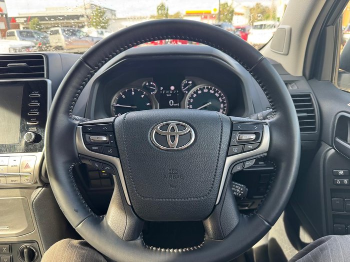 2023 Toyota Landcruiser Prado GXL GDJ150R 4X4 Dual Range Glacier White