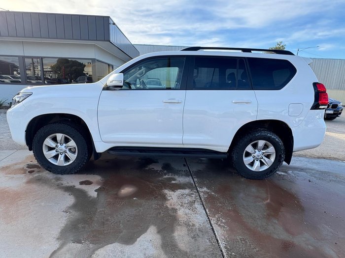 2023 Toyota Landcruiser Prado GXL GDJ150R 4X4 Dual Range Glacier White