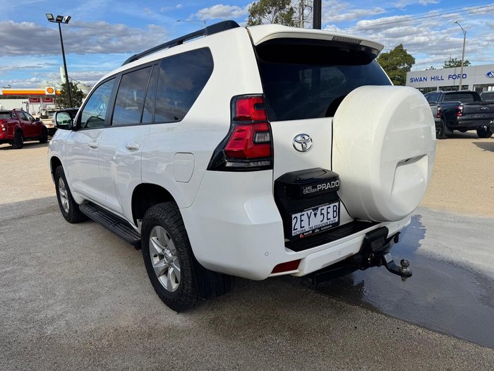 2023 Toyota Landcruiser Prado GXL GDJ150R 4X4 Dual Range Glacier White