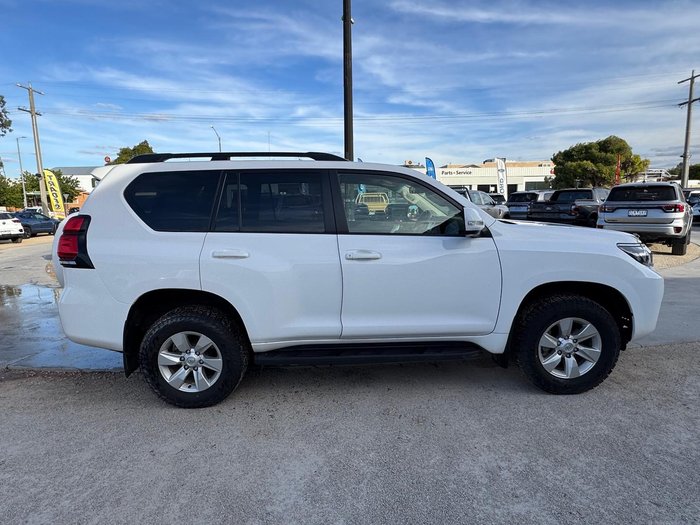 2023 Toyota Landcruiser Prado GXL GDJ150R 4X4 Dual Range Glacier White