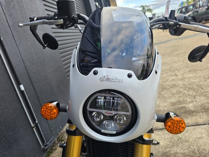 2025 Indian SCOUT 101 LIMITED GHOST WHITE METALLIC