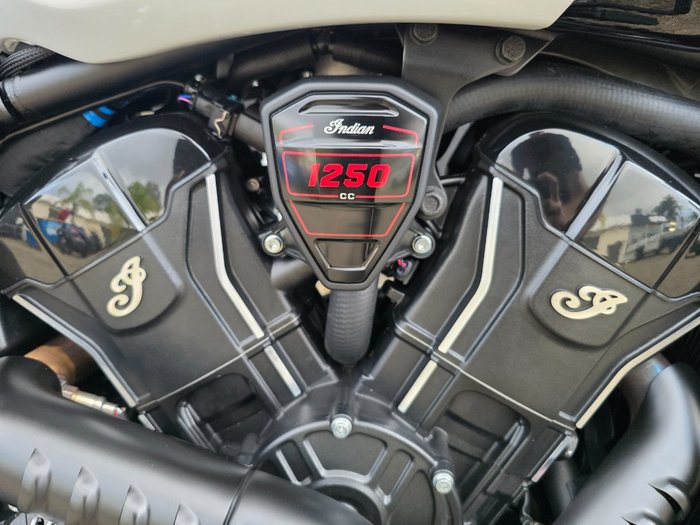 2025 Indian SCOUT 101 LIMITED GHOST WHITE METALLIC