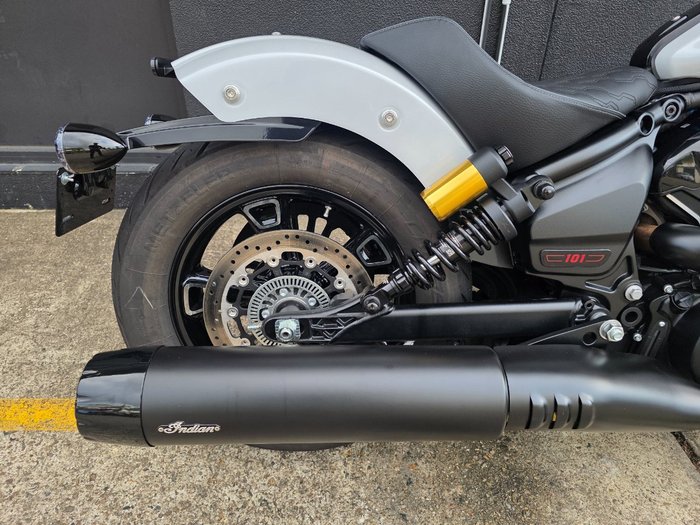 2025 Indian SCOUT 101 LIMITED GHOST WHITE METALLIC