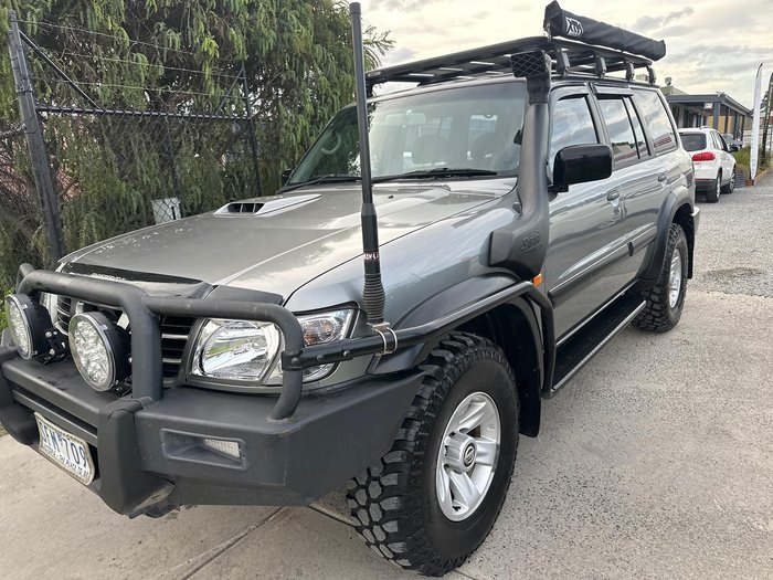 2003 Nissan Patrol ST GU III MY03 4X4 Dual Range Platinum