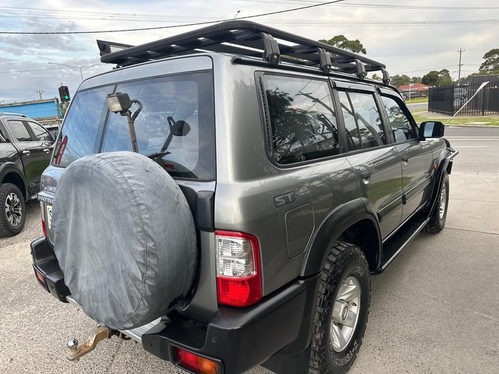 2003 Nissan Patrol ST GU III MY03 4X4 Dual Range Platinum