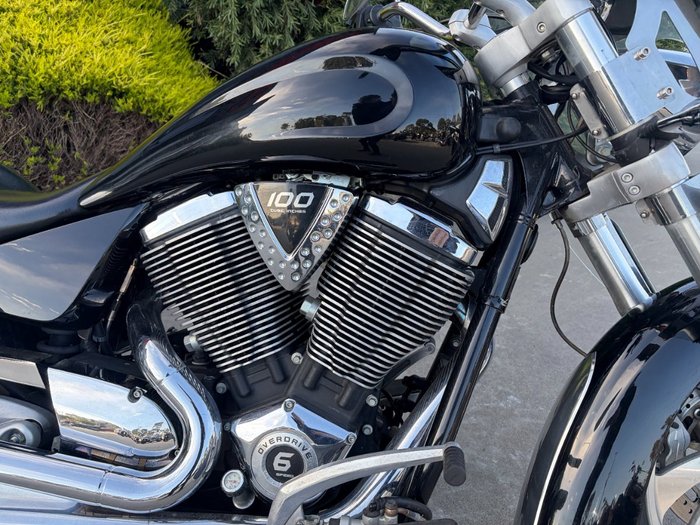 2008 VICTORY KINGPIN 8-BALL Solid Black