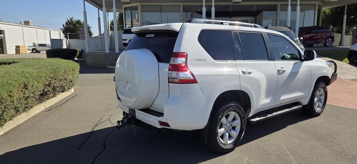 2017 Toyota Landcruiser Prado GXL GDJ150R 4X4 Dual Range Glacier White