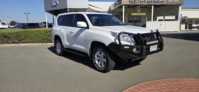 2017 Toyota Landcruiser Prado GXL GDJ150R 4X4 Dual Range Glacier White