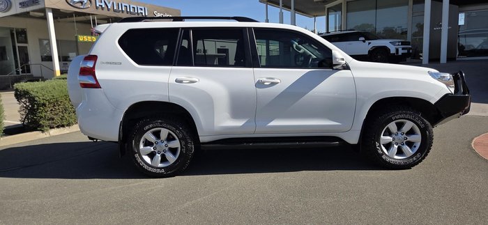 2017 Toyota Landcruiser Prado GXL GDJ150R 4X4 Dual Range Glacier White