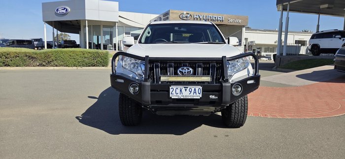 2017 Toyota Landcruiser Prado GXL GDJ150R 4X4 Dual Range Glacier White