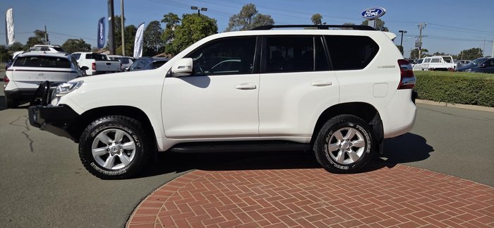 2017 Toyota Landcruiser Prado GXL GDJ150R 4X4 Dual Range Glacier White