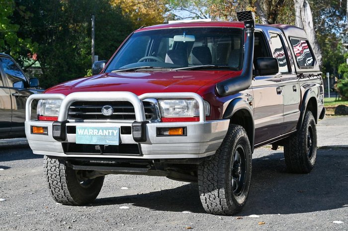 2001 Mazda Bravo Plus B2500 4X4 Colorado Red